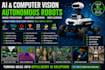 develop autonomous robots, computer vision image processing ai machine learning