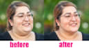 remove double chin from photos