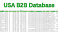do usa 60 million b2b lead generation, prospect list building