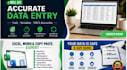 do data entry, copy typing and PDF conversion