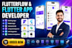 develop flutterflow app flutter app booking app mobile app lovable web app
