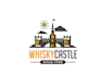 design high quality castle logo with free source file