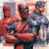 illustrate a superhero pop art
