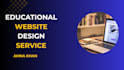 design and develop a professional educational website