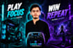 design custom gaming thumbnails for youtube