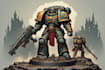 illustrate your warhammer 40k and fantasy miniatures