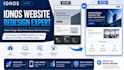 ionos website design, ionos website, ionos website redesign, ionos ecommerce