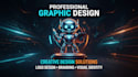 design a modern 3d gaming mascot and esports logo