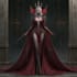 horror vampire lord queen character desing