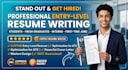 write an ats friendly entry level resume and CV