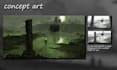 paint realistic game environment and animation background concept art