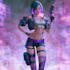 cyberpunk female character desing