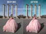 photo retouching, skin, body, and lighting