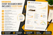 create a professional youtube content research brief