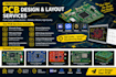 do pcb design pcb layout and circuit schematic and routing services