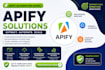 build custom apify automation, web scraper actors and API integration