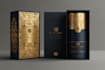 design luxury product packaging, box and label design