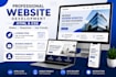 build a responsive HTML CSS javascript website
