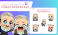 create custom ych emotes