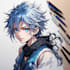draw cute and beautiful anime art
