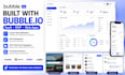 build bubble io website bubble mvp bubble saas web app as bubble io developer