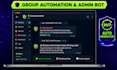 build a python telegram bot, automation bot, web scraping bot, custom bot