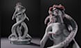 sculpt custom collectible figures for 3d printing