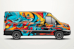 attractive car wrap design and vehicle wrap design