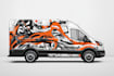 do car wrap design, racing car wrap