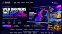 design website banners, banner ads and web sliders
