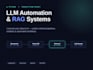 build llm automation and rag chatbot with python