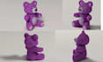 create 3d plush stuffed toy crochet pattern doll amigurumi plush stl file design