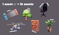 model 3d assets for your video game
