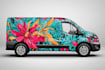 creative custom car wrap, van wrap, truck wrap, trailer wrap