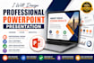 design modern powerpoint presentation slides