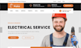create a professional electrician website with wordpress elementor