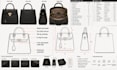 handbag tech pack designer soft good backpack techpack suitcase golf bag duffel