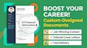 write and design a professional ats compliant resume and CV