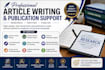 write and publish research article in google scholar, scopus indexed