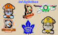 design custom 3d lightbox 3d logo keychain texts ready for printing in 3mf