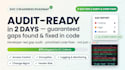 do a soc 2 readiness gap audit and fix of your codebase