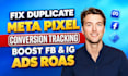 boost facebook ads roas and fix duplicate meta pixel checkout event tracking
