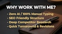 write professional website content, about us page, and home page