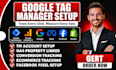 setup google tag manager, ga4 ecommerce tracking, conversion tracking, gtm setup