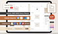 design hyperlinked digital planner, etsy digital planner etsy digital products