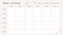 creo template canta modificabili per agenda planner e inviti
