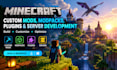 create custom mod minecraft modpack minecraft plugin server minecraft developer