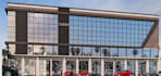 buildup 3d business center from plan, commercial complex, office external render
