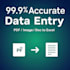 do fast and accurate excel,google sheets data entry and lead generation
