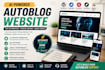 create an ai autoblog website with SEO automation